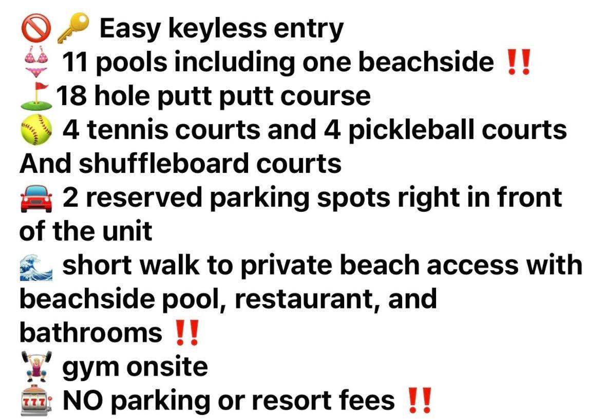 פנמה סיטי ביץ' Sunny Daze, Desirable Kid Friendly Resort, 3 Minute Walk To The Beach, Resort Beachside Pool & Restaurant מראה חיצוני תמונה